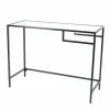 Couch- & Beistelltische> Schmink / Konsolentisch transparent