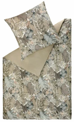 Satin>SCHÖNER WOHNEN Bettwäsche beige