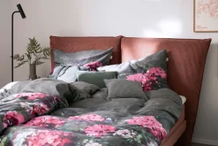Satin>SCHÖNER WOHNEN Bettwäsche grau
