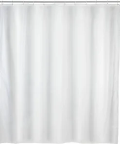 Badzubehör|Badaccessoires>SCHÖNER WOHNEN Duschvorhang weiß
