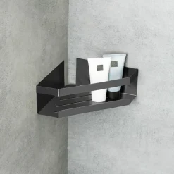 SCHÖNER WOHNEN Eckablage grau^ Badzubehör|Badaccessoires