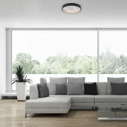 SCHÖNER WOHNEN LED-Deckenleuchte 1flg schwarz^ Deckenleuchten