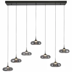 SCHÖNER WOHNEN LED-Pendelleuchte 7flg grau^ Pendelleuchten