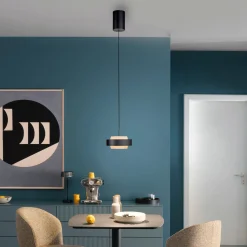 Pendelleuchten>SCHÖNER WOHNEN LED-Pendelleuchte 1flg schwarz