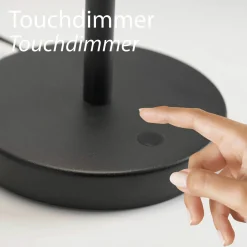 SCHÖNER WOHNEN LED-Tischleuchte 1flg schwarz^ Tischleuchten
