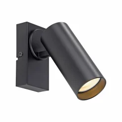 SCHÖNER WOHNEN LED-Wand-u. Deckenleuchte 1flg schwarz^ Deckenleuchten|Spots