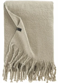 SCHÖNER WOHNEN Plaid beige^ Wohndecken