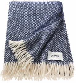 SCHÖNER WOHNEN Plaid blau^ Wohndecken