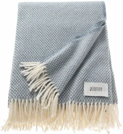 SCHÖNER WOHNEN Plaid blau^ Wohndecken