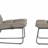 SCHÖNER WOHNEN Schaukelstuhl schwarzbeige^ Lounge Sessel