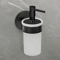 Badzubehör|Badaccessoires>SCHÖNER WOHNEN Seifenspender schwarz