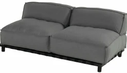 Gartensofas>SCHÖNER WOHNEN 2-Sitzer grau