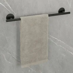 SCHÖNER WOHNEN SW Badetuchstange Uno 60cm schwarz^ Badzubehör|Badaccessoires