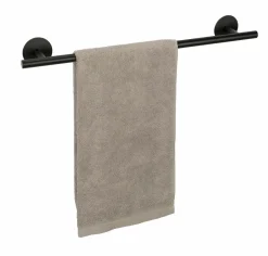 SCHÖNER WOHNEN SW Badetuchstange Uno 60cm schwarz^ Badzubehör|Badaccessoires