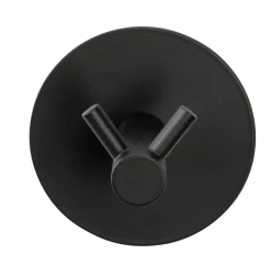 Badzubehör|Badaccessoires>SCHÖNER WOHNEN Wandhaken Duo schwarz