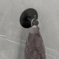 SCHÖNER WOHNEN Wandhaken Uno schwarz^ Badzubehör|Badaccessoires