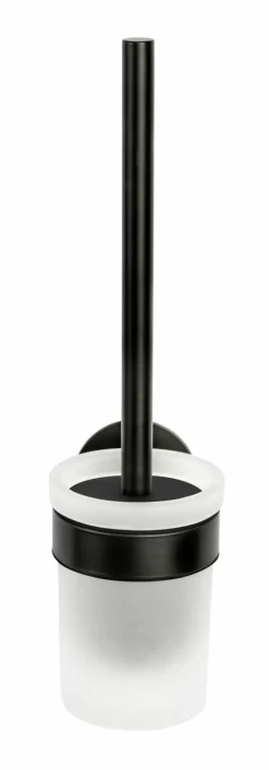 Badzubehör|Badaccessoires>SCHÖNER WOHNEN WC-Garnitur schwarz