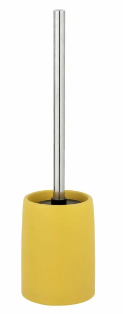 Badzubehör|Badaccessoires>SCHÖNER WOHNEN WC-Garnitur gelb