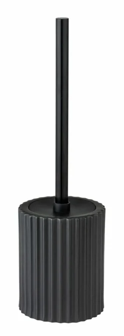 Badzubehör|Badaccessoires>SCHÖNER WOHNEN WC-Garnitur schwarz