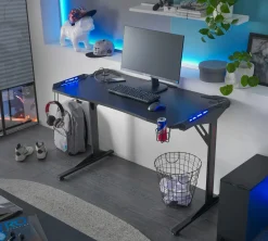 Schreibtisch schwarz^ Bürotische·Schreibtische