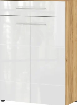 Schuhschrank braunweiß^ Schuhschränke