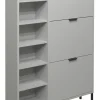 Schuhschränke> Schuhschrank grau