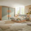 Schwebetürenschrank 2-trg. beigegrün^ Kleiderschränke