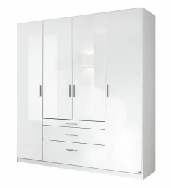 self Drehtüren-Kombi-Schrank 4trg. weiß^ Kleiderschränke