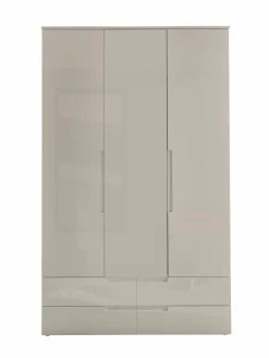 Kleiderschränke>self Drehtürenschrank 3-trg. weiß