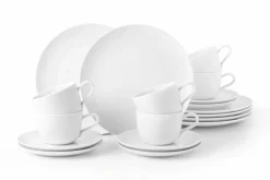 Seltmann Kaffeegeschirr 18tlg. weiß^ Geschirrsets