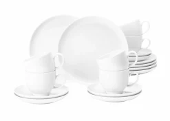 Seltmann Kaffeegeschirr 18tlg. weiß^ Geschirrsets