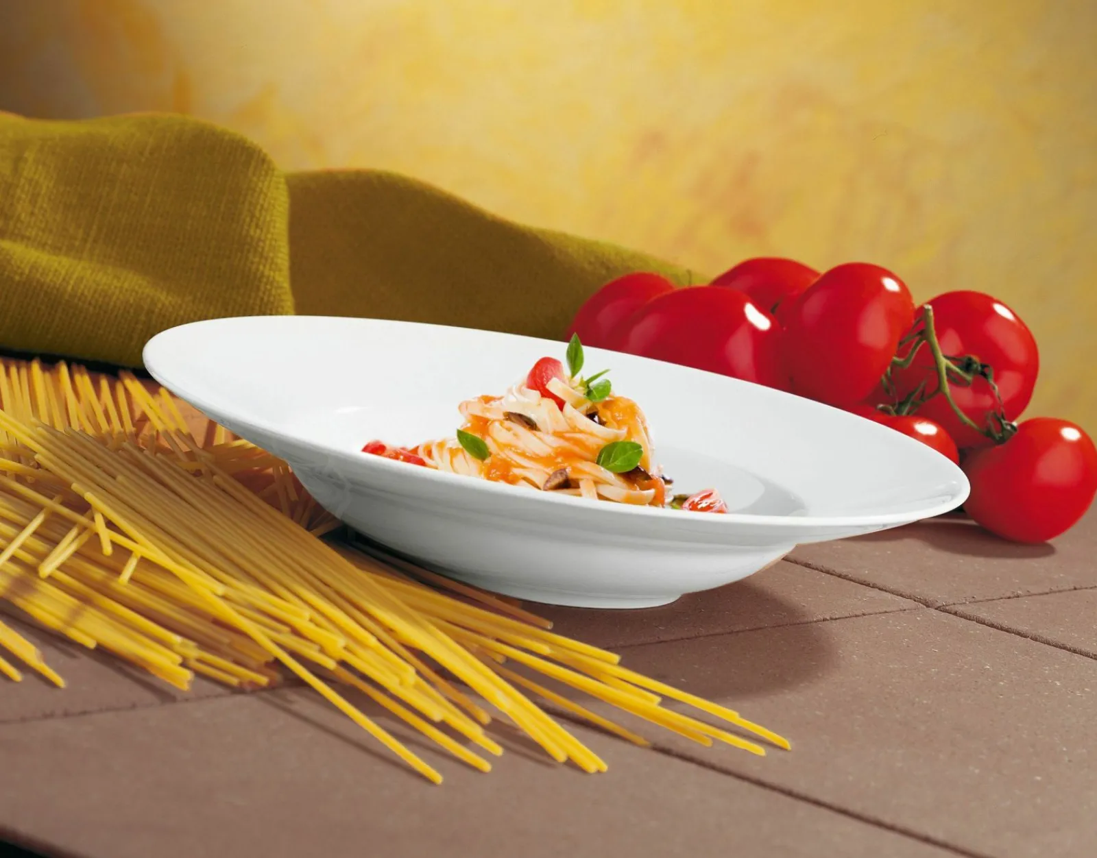 Pasta & Pizzateller>Seltmann Pastateller 27cm weiß