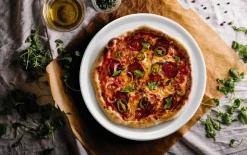 Seltmann Pizzateller 30cm weiß^ Pasta & Pizzateller