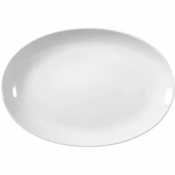 Serviergeschirr>Seltmann Servierplatte oval 35x24cm weiß