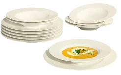 Geschirrsets>Seltmann Tafelgeschirr 12tlg. beige
