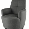 Tv & Relaxsessel> Sessel m. Drehfunktion grau