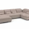 set one by Musterring Eckgarnitur U-Form braun^ Sofas & Couches