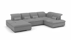 set one by Musterring Eckgarnitur U-Form grau^ Sofas & Couches