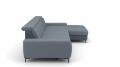 Sofas & Couches>set one by Musterring Eckgarnitur blau