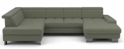 set one by Musterring Wohnlandschaft grün^ Sofas & Couches