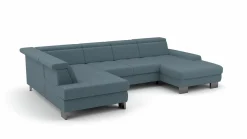 set one by Musterring Wohnlandschaft blau^ Sofas & Couches