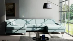 set one by Musterring Wohnlandschaft blau^ Sofas & Couches