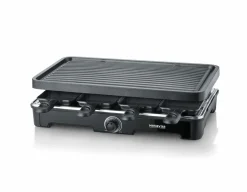 Severin Raclette Grill schwarzsilberfarben^ Sonstige Küchengeräte