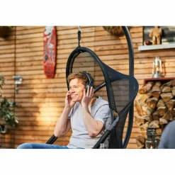 Hängesessel>SIENA GARDEN Gartenhängesessel Set 2-tlg schwarz