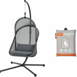 Hängesessel>SIENA GARDEN Gartenhängesessel Set 2-tlg blau