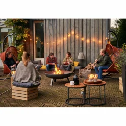 SIENA GARDEN Gartenhängesesssel Set 2-tlg rot^ Hängesessel