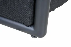 Gartensofas>SIENA GARDEN Gartensofa 2-Sitzer schwarzgrau