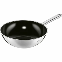 Woks>Silit Wokpfanne 28cm silberfarben