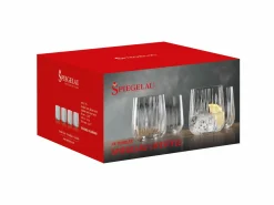 Spiegelau 4er Becherset 340ml transparent^ Gläsersets|Trinkgläser
