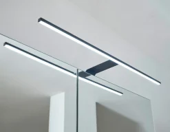 Badmöbel> Spiegelschrank beige